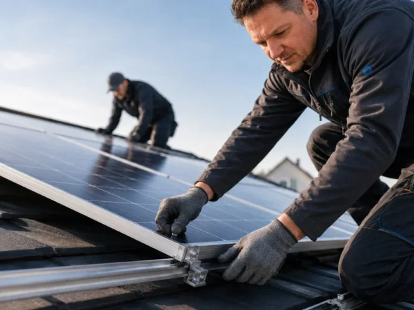 Schritt 3: Installation der Photovoltaik-Anlage